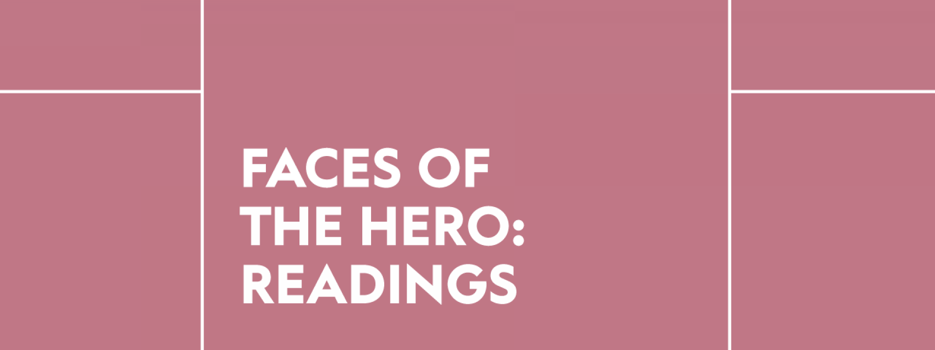 Faces of the Hero: Readings - Εικόνα