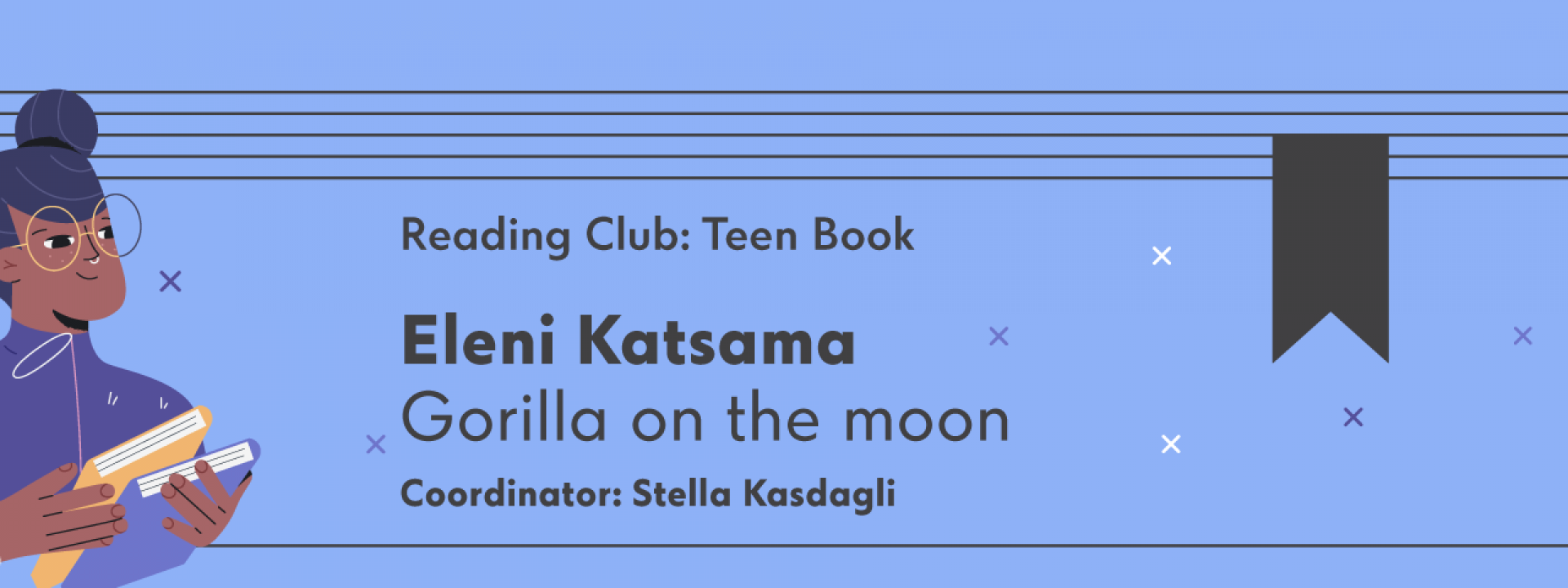 Reading Club: Teen Book | Gorilla on the moon - Εικόνα