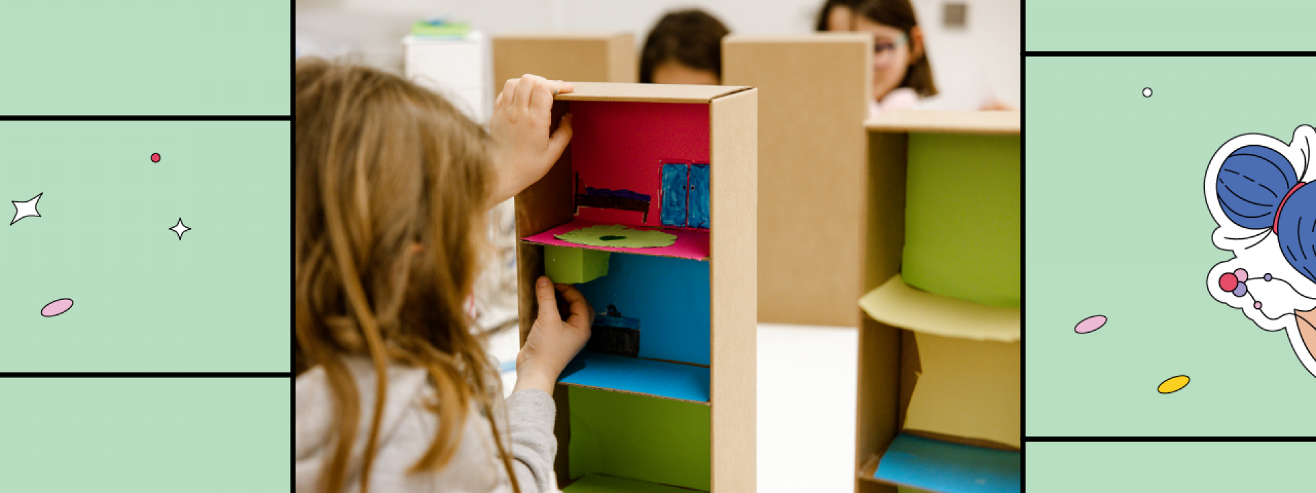 Εργαστήριο αρχιτεκτονικής για παιδιά: Κατασκευάζω σε τρεις κλίμακες - Εικόνα