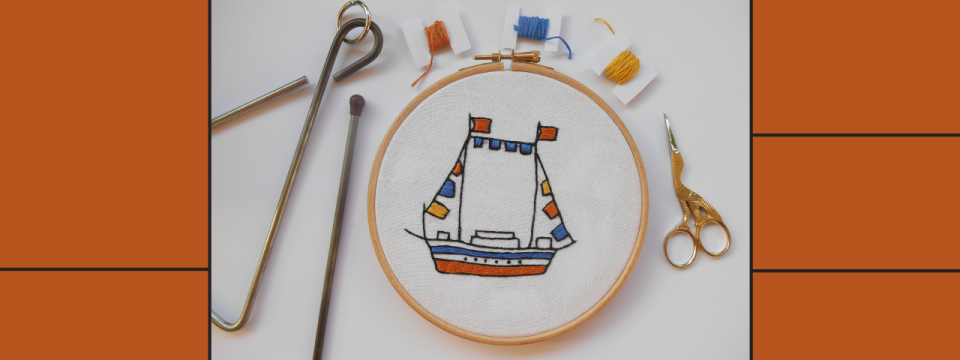 Members Events: Creative Embroidery | Christmas stitches at the SNFCC - Εικόνα