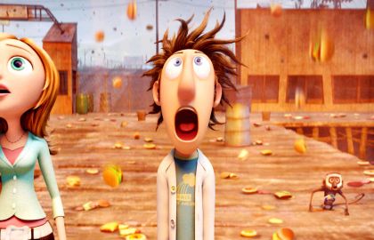 Park Your Cinema Kids: CLOUDY WITH A CHANCE OF MEATBALLS (2009)  - Εικόνα