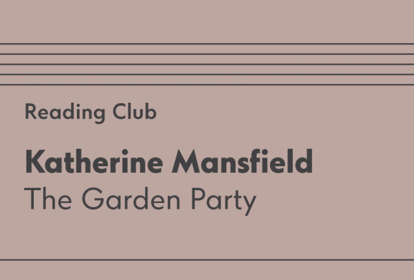 Reading Club: The Garden Party - Εικόνα
