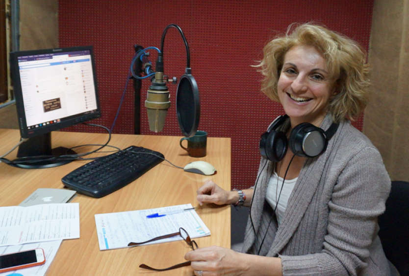 Μembers' Meetup: World Radio Day | A discussion with Margarita Mytilineou (Athens 9.84) and a visit to the NLG Studios - Εικόνα